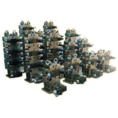 二通插装阀集成控制块