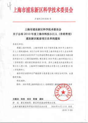 上海市科技小巨人证书1